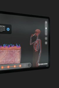 Application tablette réalité augmentée médicament