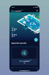Blueswim : application mobile domotique